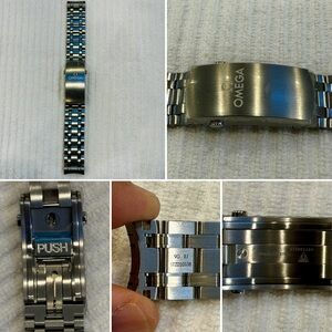 OEM GENUINE 20MM BAND BRACELET FOR OMEGA SEAMASTER 300M DIVER STZ010108